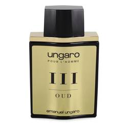 Ungaro Pour L'homme Iii Oud Cologne by Ungaro Cologne 3.4 oz Eau De Toilette Spray (unboxed)