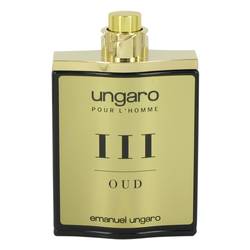 Ungaro Pour L'homme Iii Oud Cologne by Ungaro Cologne 3.4 oz Eau De Toilette Spray (Tester)