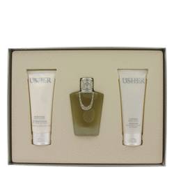 Usher For Women Perfume by Usher Perfume -- Gift Set - 1.7 oz Eau De Parfum Spray + 3.4 oz Body Lotion + 3.4 oz Shower Gel