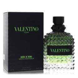 Valentino Uomo Born In Roma Green Stravaganza Cologne by Valentino 3.4 oz Eau De Toilette Spray