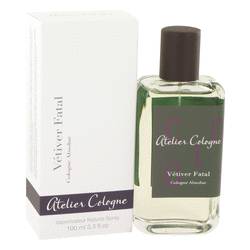 Vetiver Fatal Cologne By Atelier Cologne, 3.3 Oz Pure Perfume Spray For Men