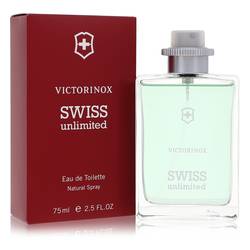 Swiss Unlimited Cologne By Victorinox, 2.5 Oz Eau De Toilette Spray For Men