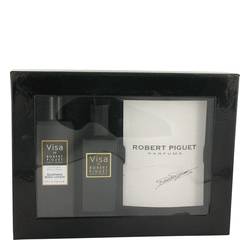 Visa (renamed To Robert Piguet V) Perfume by Robert Piguet Perfume -- Gift Set - 3.4 oz Eau De Parfum Spray + 6.5 oz Body Lotion