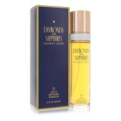 Diamonds & Sapphires Perfume by Elizabeth Taylor 3.4 oz Eau De Toilette Spray