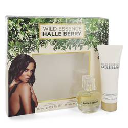 Wild Essence Halle Berry Perfume by Halle Berry Perfume -- Gift Set - .5 oz Eau De Parfum Spray + 2.5 oz Body Lotion
