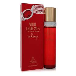 White Diamonds En Rouge Perfume by Elizabeth Taylor 3.3 oz Eau De Toilette Spray