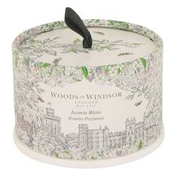 White Jasmine Perfume by Woods of Windsor 3.5 oz Dusting Powder (unboxed)