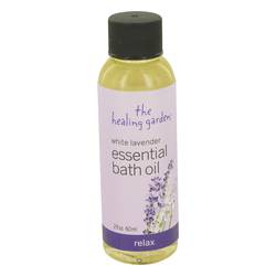 White Lavender The Healing Garden Perfume by The Healing Garden Perfume 2 oz Relax Bath Oil