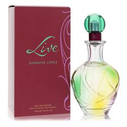 Live Perfume By Jennifer Lopez, 3.4 Oz Eau De Parfum Spray For Women