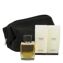 Vera Wang Cologne by Vera Wang Cologne -- Gift Set - 1.7 oz Eau De Toilette Spray + 3.4 oz After Shave Balm + 3.4 oz Body Wash