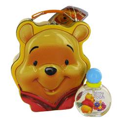 Winnie The Pooh Perfume by Disney Perfume -- Gift Set - 2.5 oz Eau De Toilette Spray + Metal Lunch Box