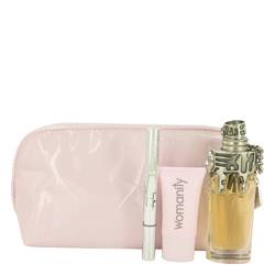 Womanity Perfume by Thierry Mugler -- Gift Set - 1.7 oz Eau De Parfum Spray + 1 oz Body Milk + .06 oz Progressive Color Lip Lacquer + Bag