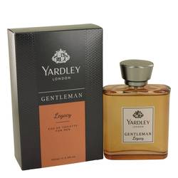 Yardley Gentleman Legacy Cologne by Yardley London 3.4 oz Eau De Toilette Spray