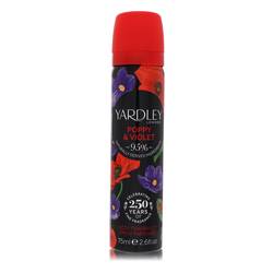 Yardley Poppy & Violet Perfume by Yardley London 77 ml Body Fragrance Spray
