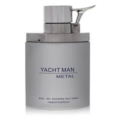 Yacht Man Metal Cologne by Myrurgia 3.4 oz Eau De Toilette Spray (unboxed)