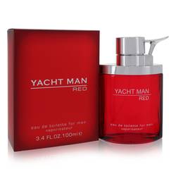 Yacht Man Red Cologne by Myrurgia 3.4 oz Eau De Toilette Spray